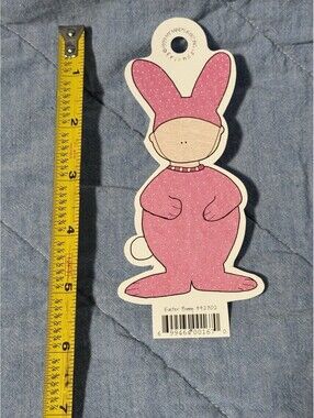 🎅🏻 Scrapbook Die Cut Friends My Minds Eye Easter Bunny 442702  1999 Rare